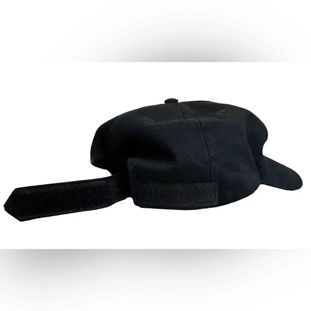 Goldman Sachs VINTAGE Ouray Sportswear Retro Black Purple Embroidered Hat Cap.